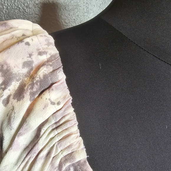 Nordstrom brand Open edit purple crop top blouse size 2X. - Picture 5 of 6